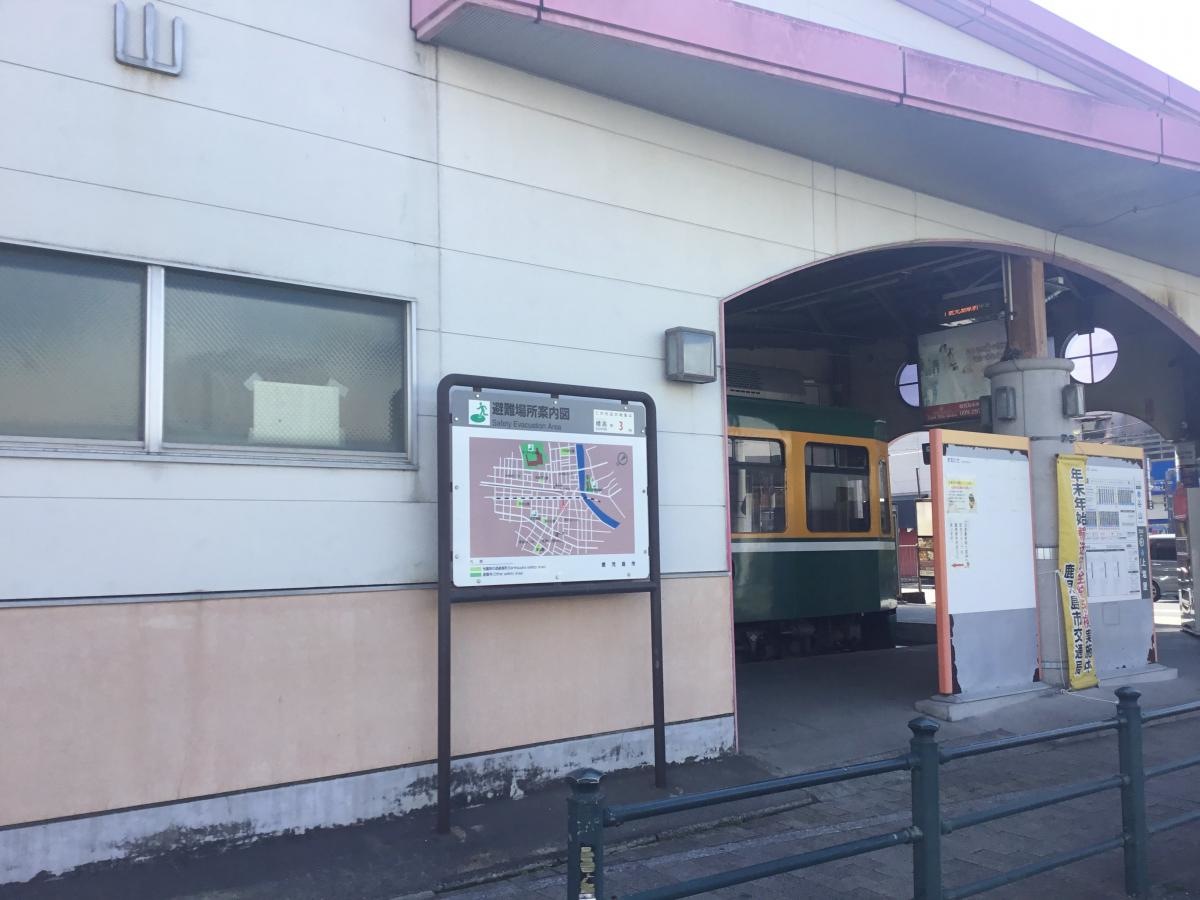 駅の外観