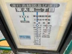 「東大泉二丁目」バス停留所