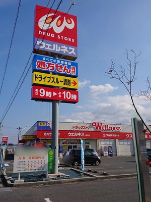 マーケットピア ドラッグストアウェルネス淀江店 米子市淀江町西原