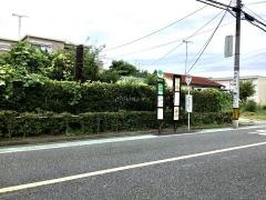 「八幡神社前」バス停留所