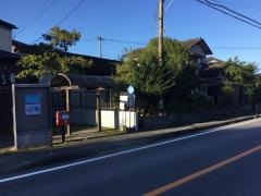 「亀尾郵便局前」バス停留所