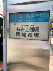 「青葉台駅」バス停留所