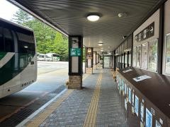 「平湯温泉」バス停留所