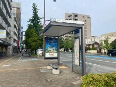 「地行」バス停留所