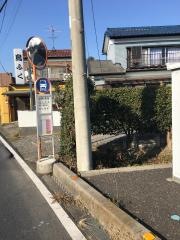 「定勝寺前」バス停留所