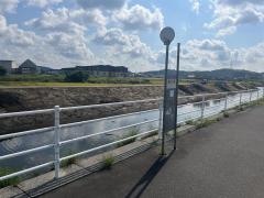 「桜川橋」バス停留所