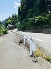 「粥見神社前」バス停留所