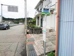 「樫田郵便局前」バス停留所