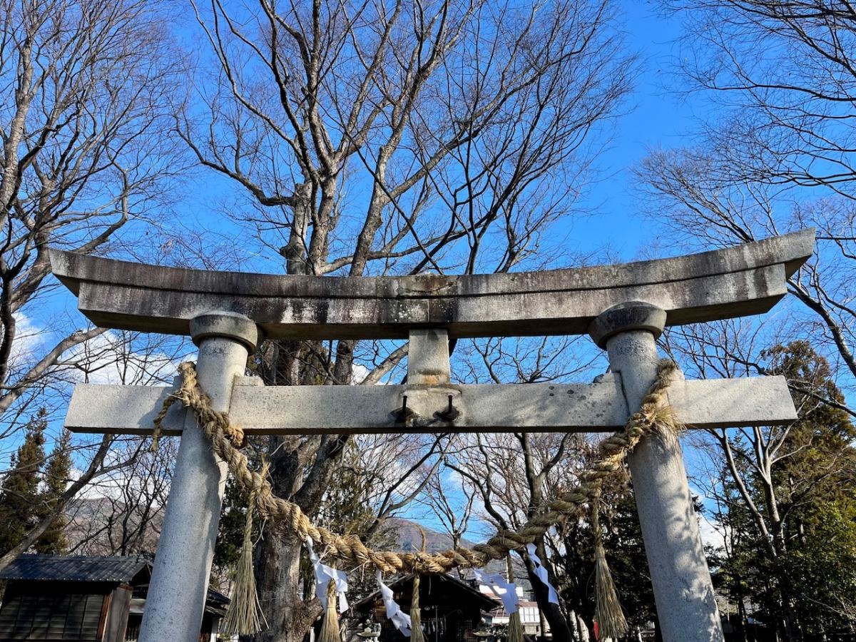 『伊和神社』鳥居