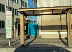 「石原郵便局前」バス停留所