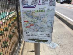 「風早中学校」バス停留所