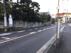 「菅原神社前」バス停留所