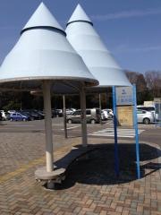 「三重病院」バス停留所