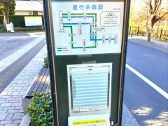 「山本有三記念館」バス停留所