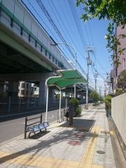 「天津橋」バス停留所