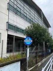 「河内中学校前」バス停留所
