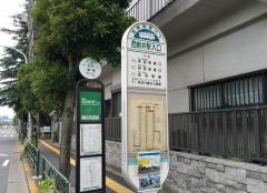 「西新井駅入口」バス停留所