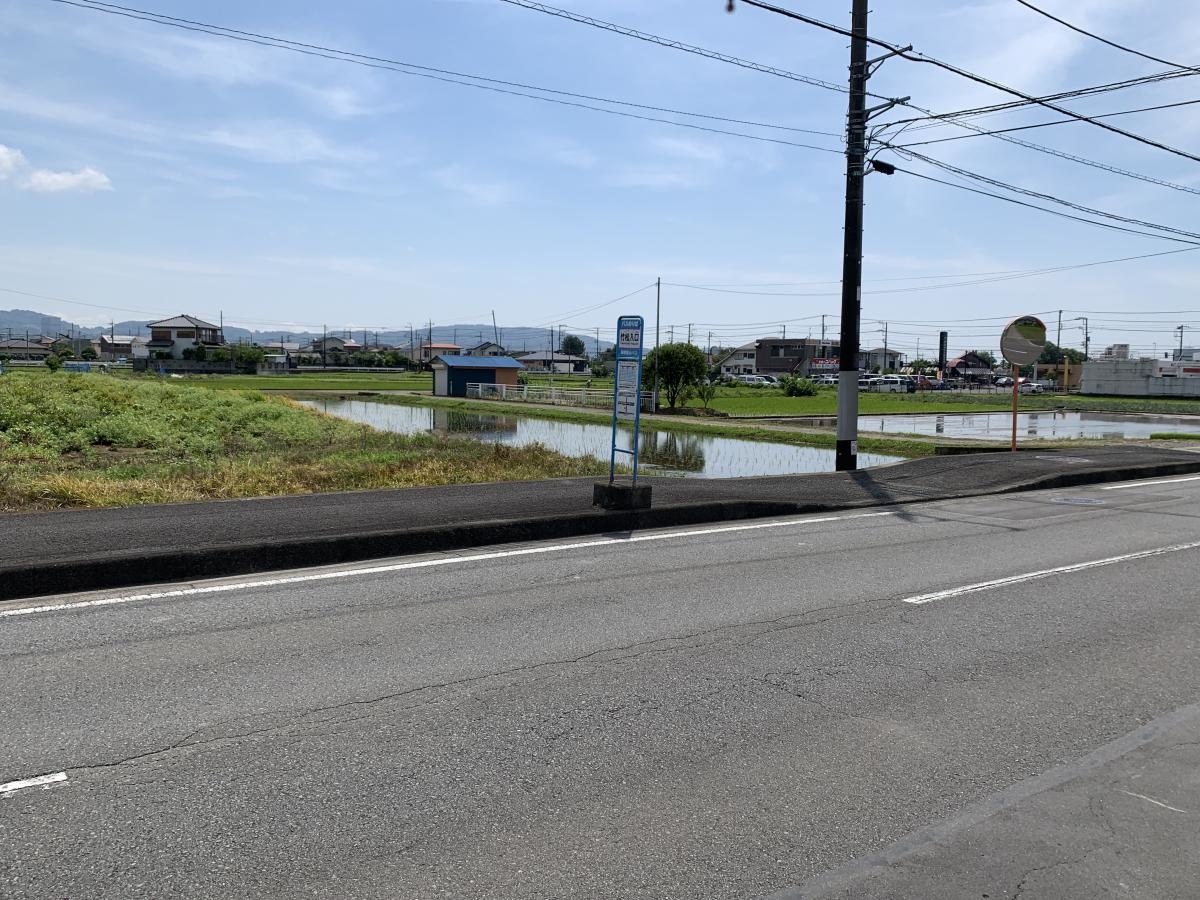 バス停です