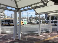 「朝霧駅前」バス停留所