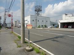 「姉崎車庫」バス停留所
