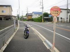 「上市場神社前」バス停留所