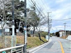 「清の瀬橋」バス停留所