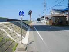 「一色大橋」バス停留所
