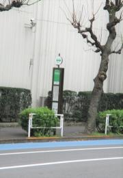 「霞ケ丘団地前」バス停留所