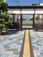 「壬生川駅前」バス停留所