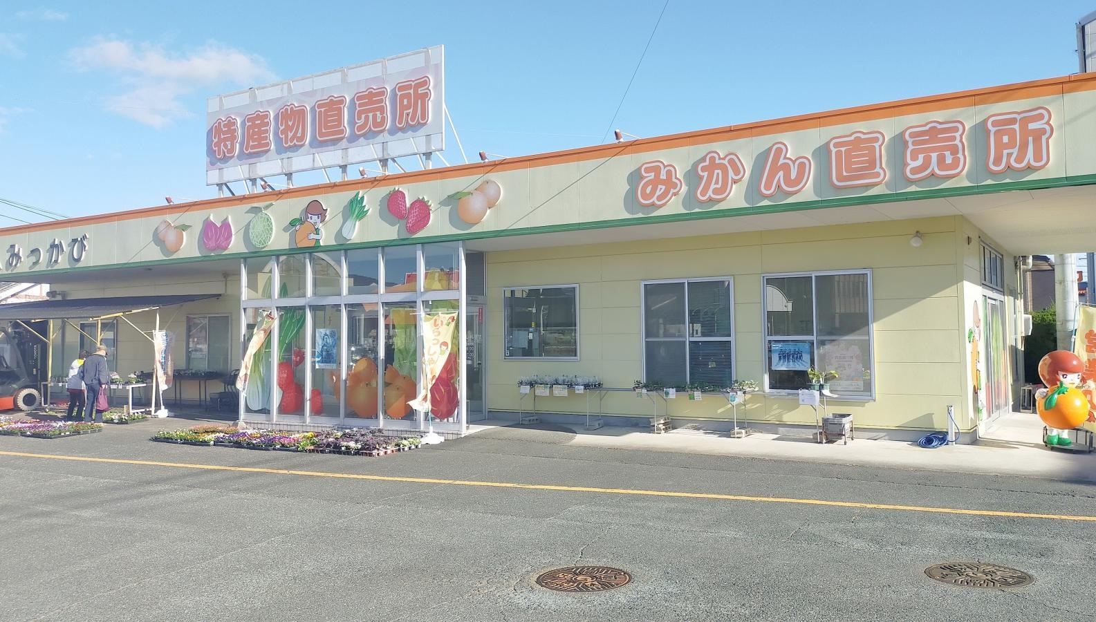 特産物直売所の外観です