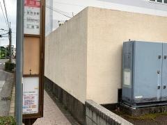 「新川宿」バス停留所
