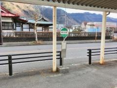 「神社前」バス停留所