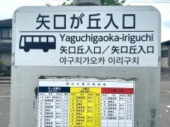 「矢口が丘入口」バス停留所