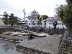 「赤坂港跡」バス停留所