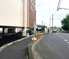 「山中橋」バス停留所