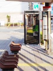 「姪浜駅北口」バス停留所