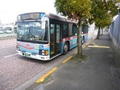 「追浜車庫前」バス停留所