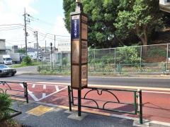 「中央道深大寺バス停下」バス停留所