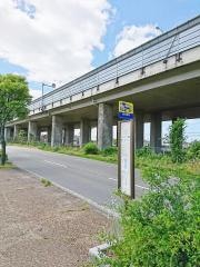 「西大塚南」バス停留所