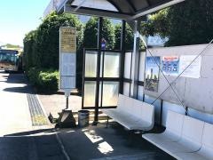 「上飯田車庫」バス停留所