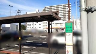 「卸町入口(東側)」バス停留所