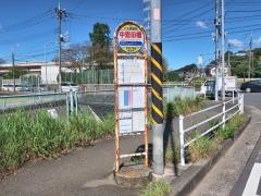 「中恩田橋」バス停留所