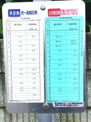 「大島」バス停留所