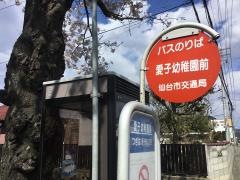 「愛子幼稚園前」バス停留所