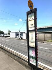 「水上公園入口」バス停留所
