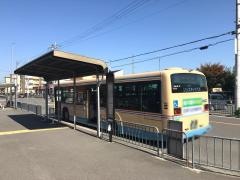 「柱本団地」バス停留所
