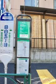 「目白五丁目」バス停留所