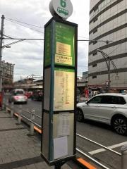 「上野公園山下」バス停留所