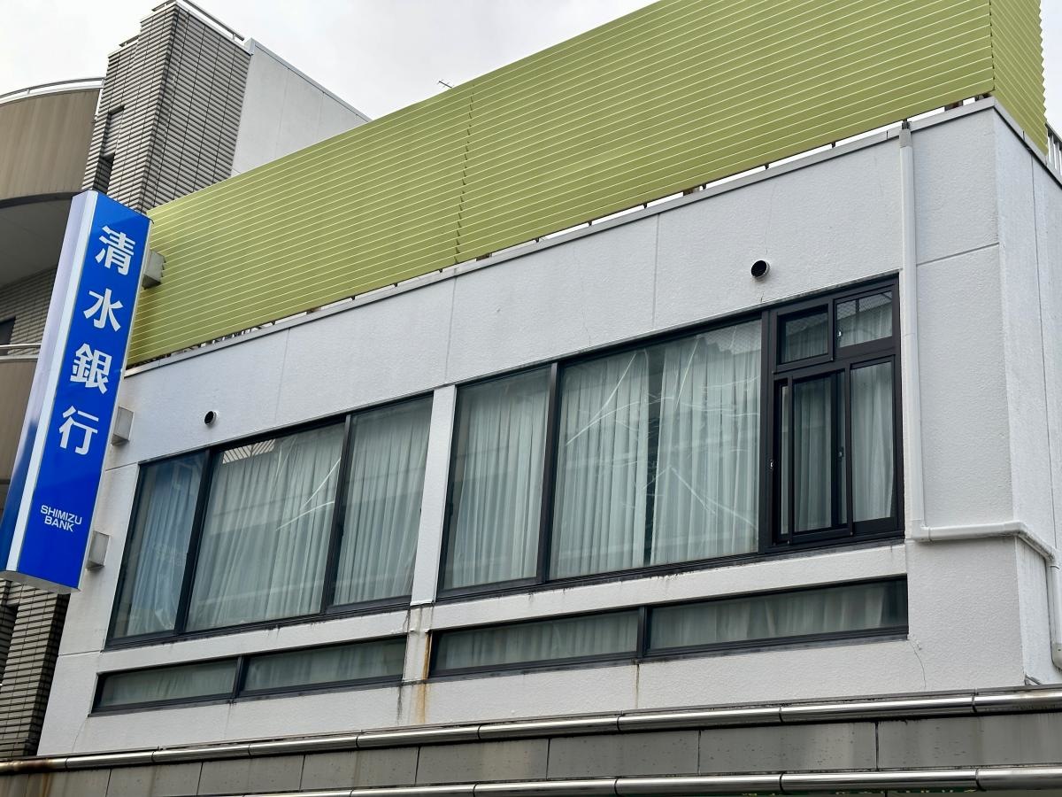 清水銀行　江尻支店・入江支店
