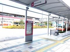 「明石駅」バス停留所